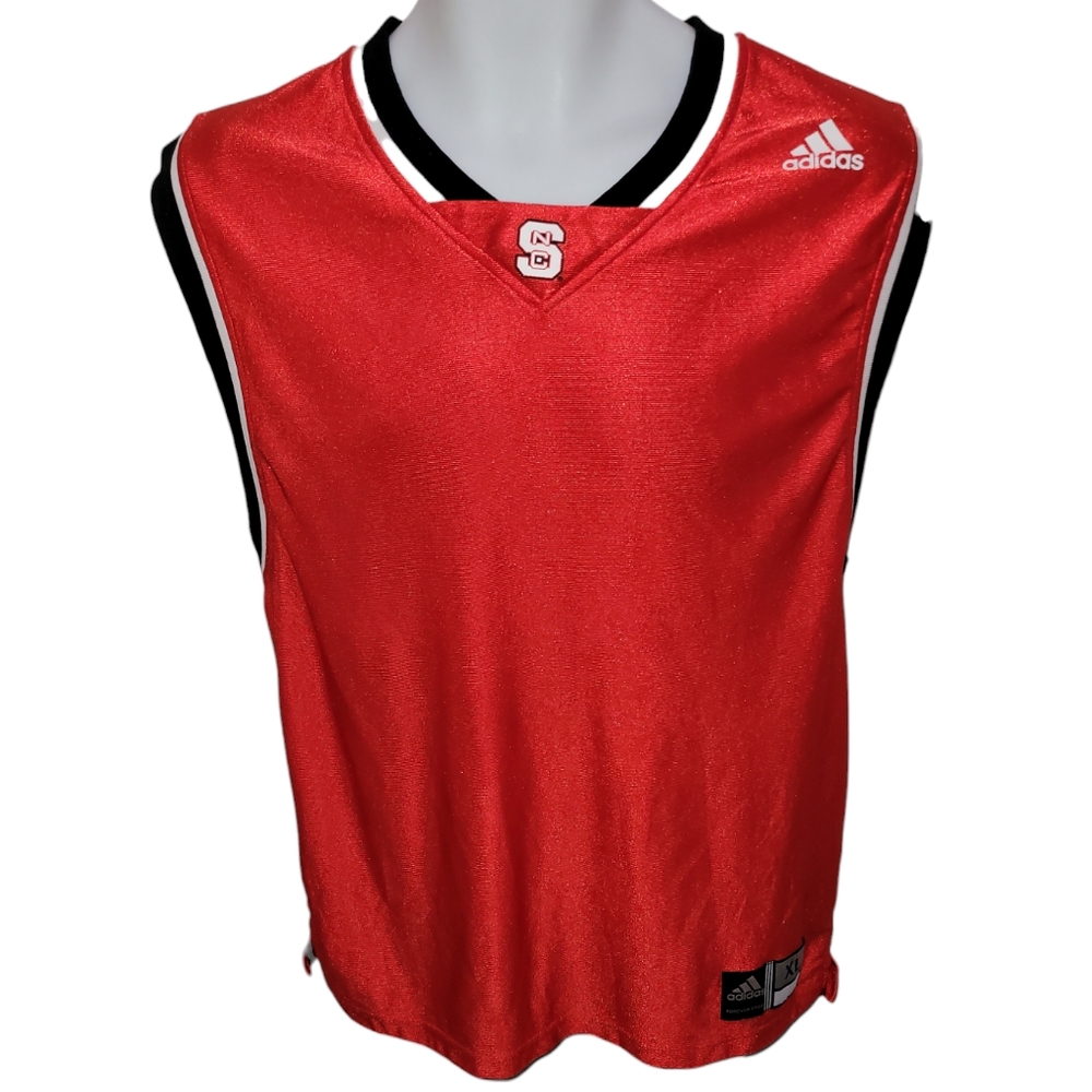 Adidas NC STATE WOLFPACK Basketball Jersey Adult XL Vintage